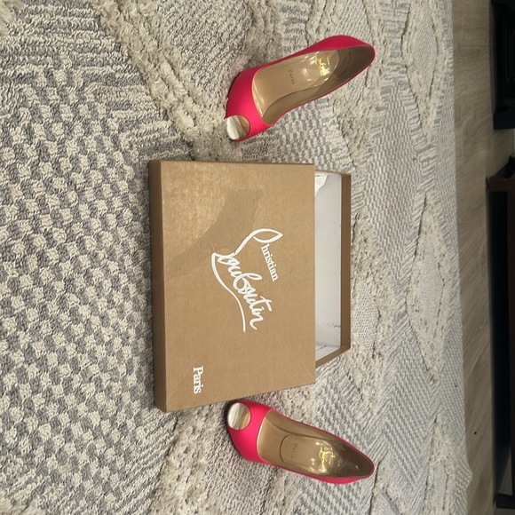 Christian Louboutin Youpi 120 - Fushia/White - Picture 5 of 6